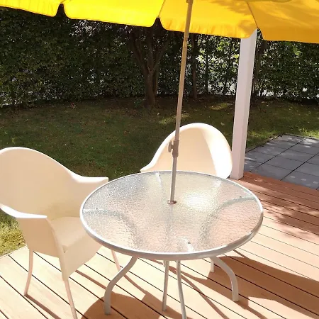 Ruhige, Helle Gartenwohnung, 3 Minuten Zur Bahn, 40 Minuten Zum Oktoberfest, 65 Qm * ماركت شفابن